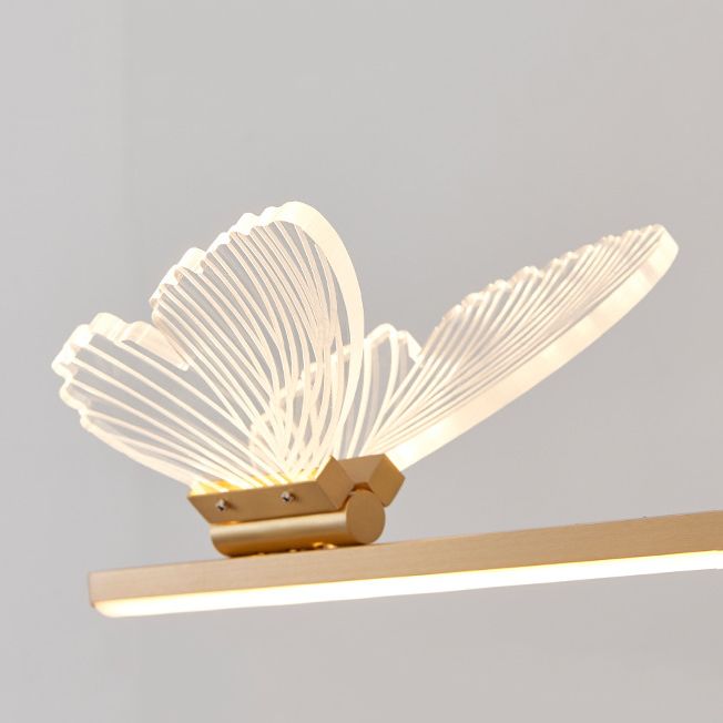 Gold Island Light Contemporary Pendant Lighting with Brass for Dining Room
