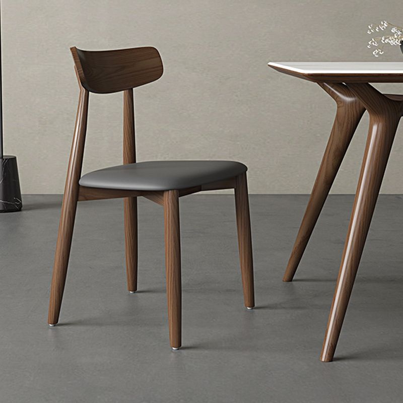 Contemporary 1/4/5 Pieces Dining Set Rectangle Stone Dining Table Set in White