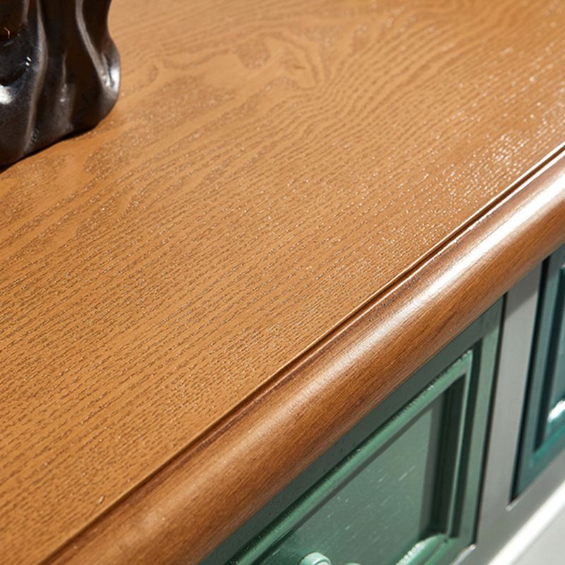 Coastal Storage Chest Dresser Solid Wood Dresser with 4/8/10/12 Drawers