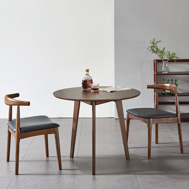 Wood Top Dining Table Restaurant Living Room Contemporary Table