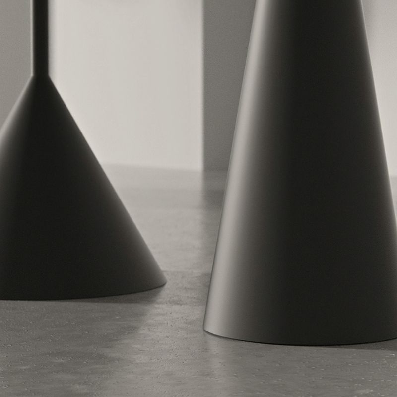 Mid-Century Modern Black/White Cocktail Table Round Coffee Table