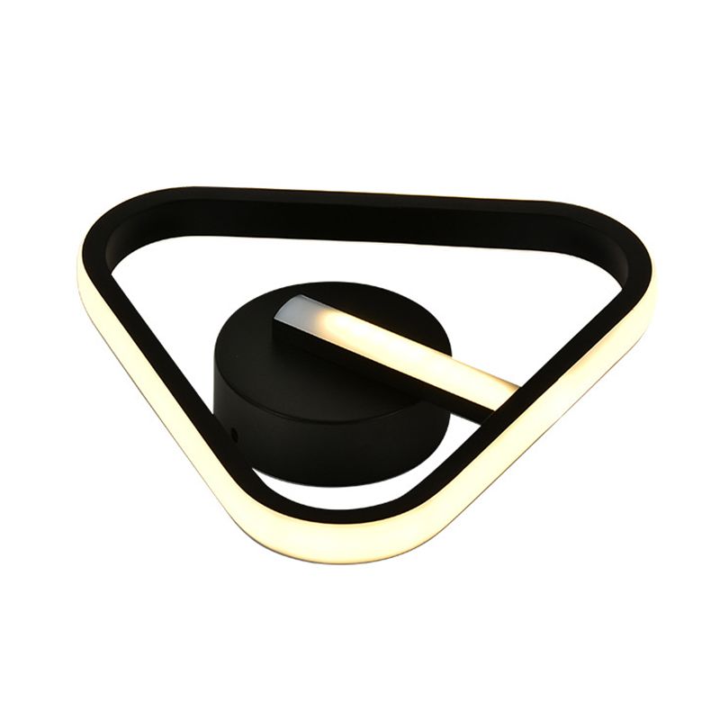 Geometric Ceiling Flush Mount Light Modern Acrylic LED Aisle Ceiling Light Fixture