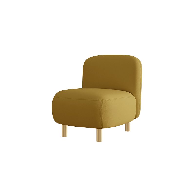 Stain Resistant Sofa Faux Leather Contemporary Standard Settee Couch