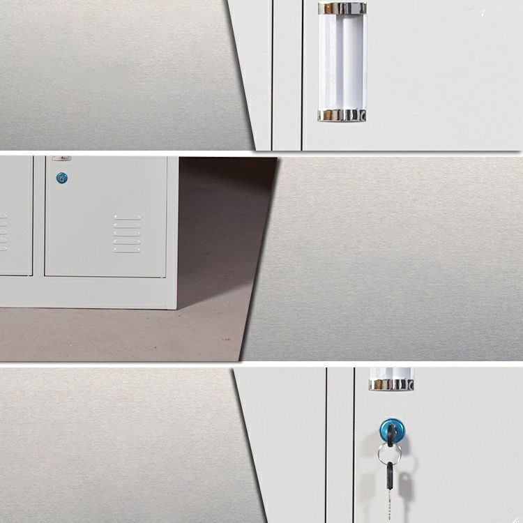 Metal Non-Hanging Cabinet Modern Storage Cabinet with Hinged Doors