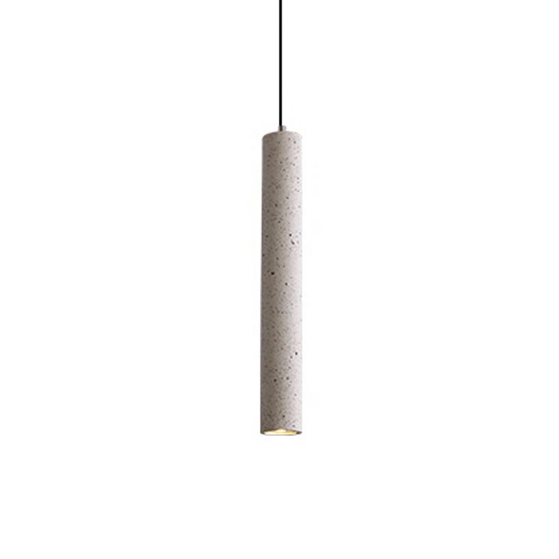 Geriffelter Esszimmer Anhänger Lampe Loft Style Terrazzo Weiß/Gelb/Blau LED Hanging Deckenleuchte