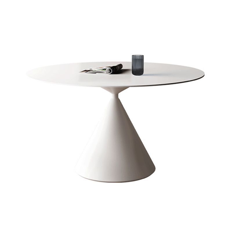 Modern Pedestal Dining Table Stone Table for Kitchen Dining Room
