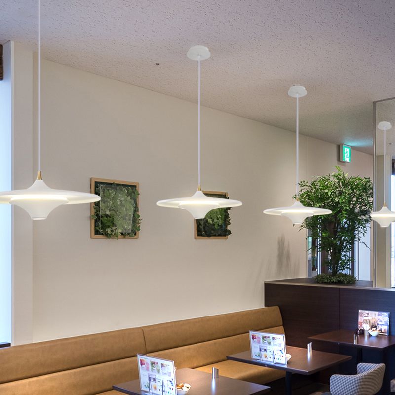 Modern Style Unique Shape Pendant Lighting Metal 2 Light Pendant Light for Bedroom