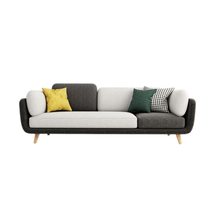 Zeitgenössischer Kissen Top Arm Liege Liebesseat für Wohnzimmer