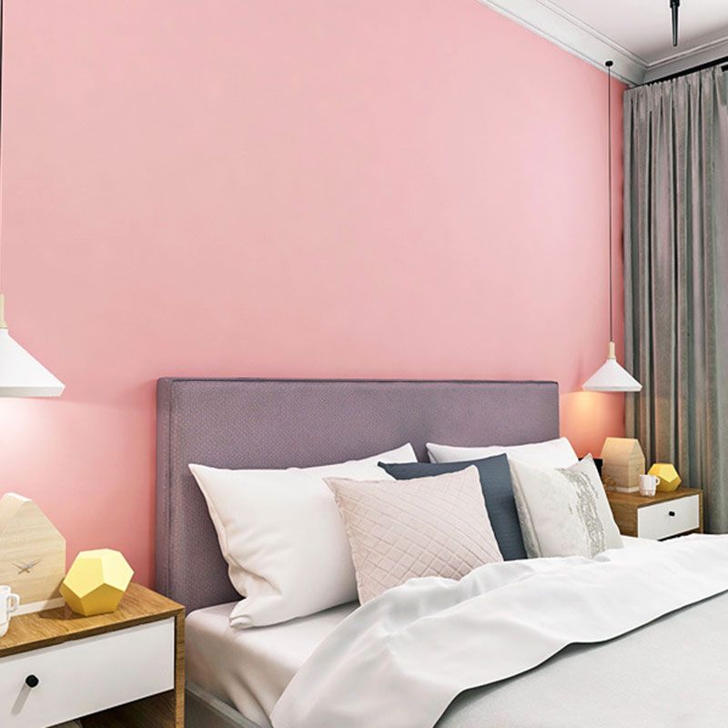 Contemporary Simple Pure Color Wallpaper 57.1 sq ft. Non-Pasted