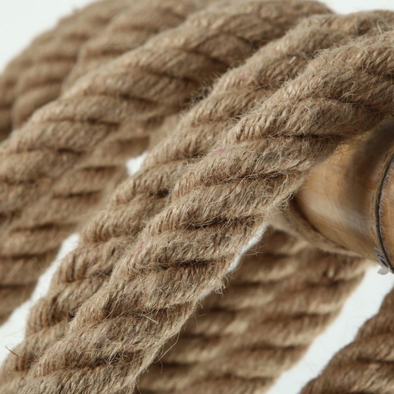 Pendre industriel pendant la corde de chanvre de chanvre suspendue