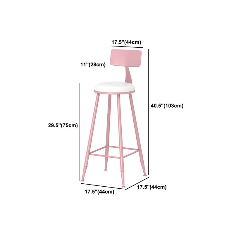 1/2/3/4/5 Pieces Modern Bar Set Matte Finish Iron Bar Stool and Table Set