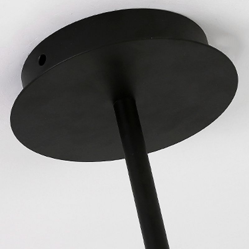 Accesorios de iluminación de la isla de cilindro modernos Luz de metal de lámparas de metal