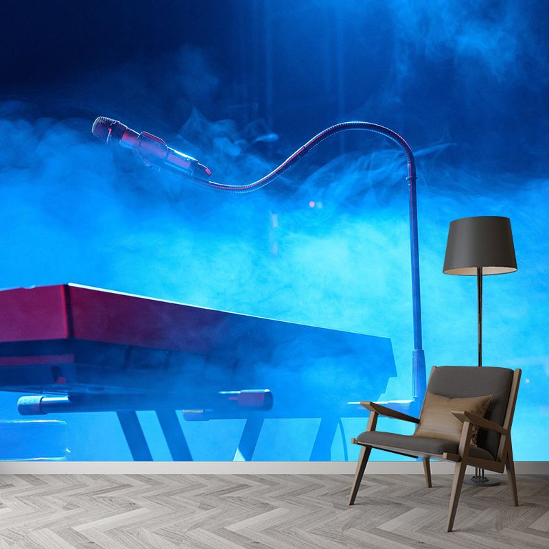 Environment Friendly Mural Wallpaper Musical Instruments Photography Bedroom Wall Mural