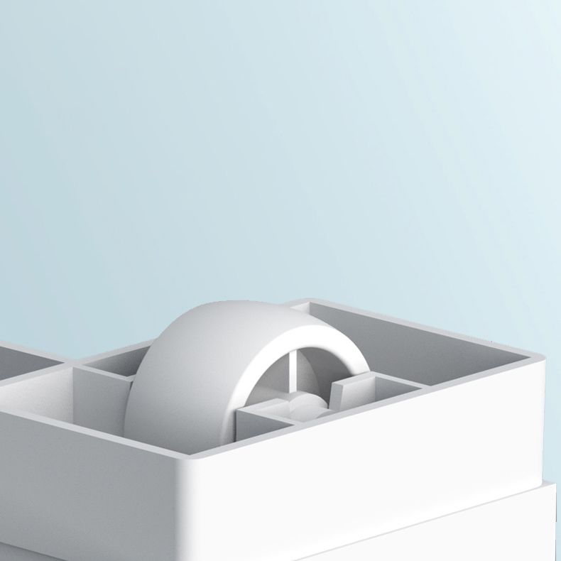 Contemporary Storage Cabinet with Drawers Plastic Cabinet for Bedroom