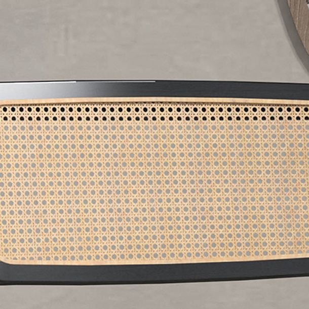 Industrial Open Back Dining Chair Fabric Dining Chairs for Home