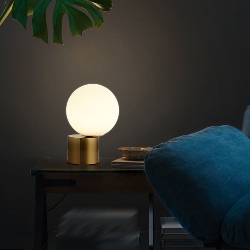 Nordic Eye Caring Table Lamp Modern Style Glass Desk Lamps for Study Bedroom