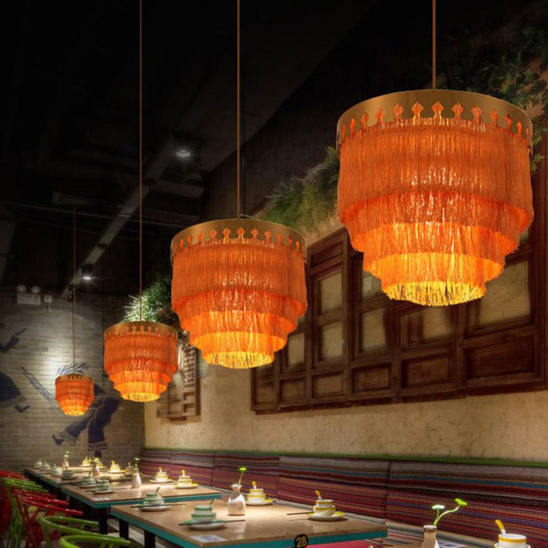 Abgestufte Wohnzimmerhängung Licht einfach