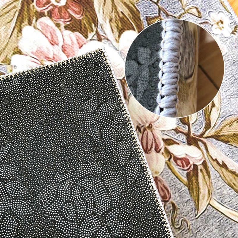 Meerkleurig sikahertenpatroontapijt eigentijds creatief binnentapijt polyester vlekbestendig tapijt voor woondecoratie