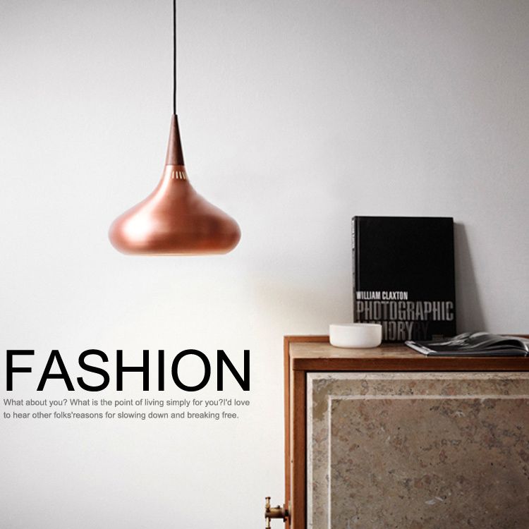 Teardrop Down Lighting Pendant Modern Style Metal Hanging Pendant Light for Dinning Room