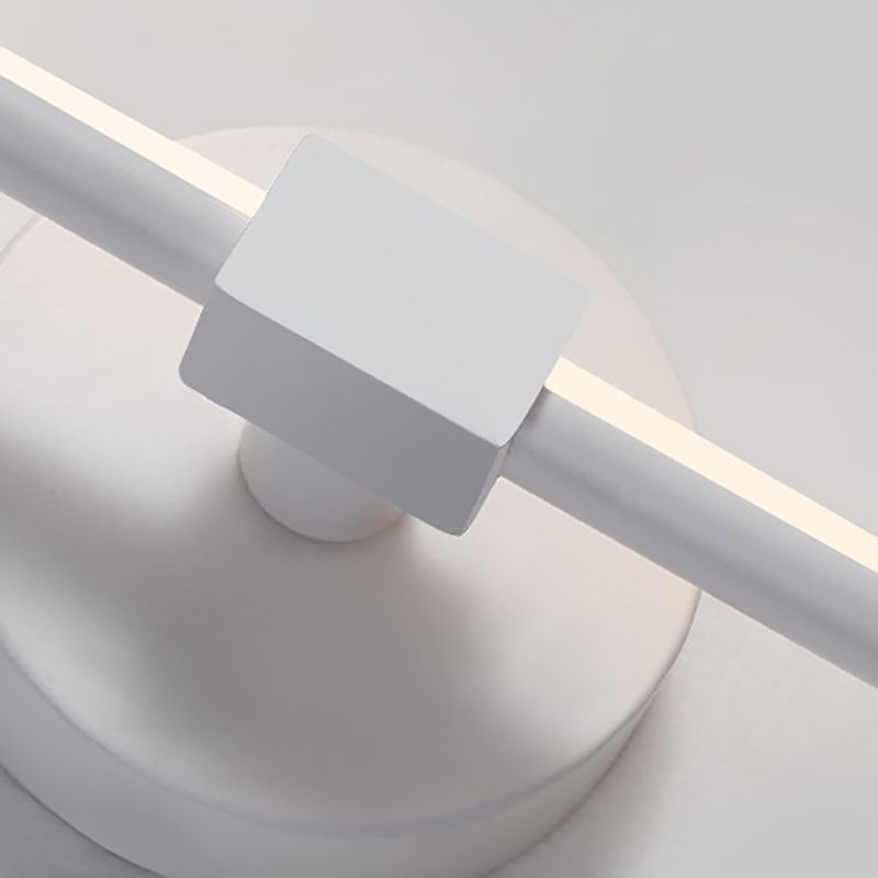 Modern Style Linear Shape Wall Sconce Metal 1 Light Wall Lighting for Beside