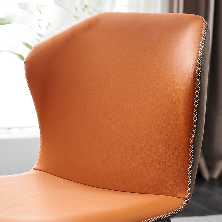 Metal moderno que cena la silla sin brazos del lado del Wingback de la silla para el uso del restaurante