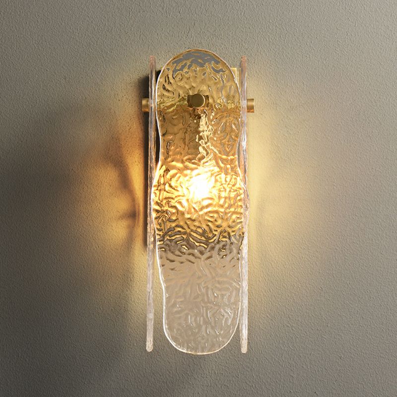 Modern Minimalist Style Sconce Light Fixtures Glass Wall Lighting for Living Room