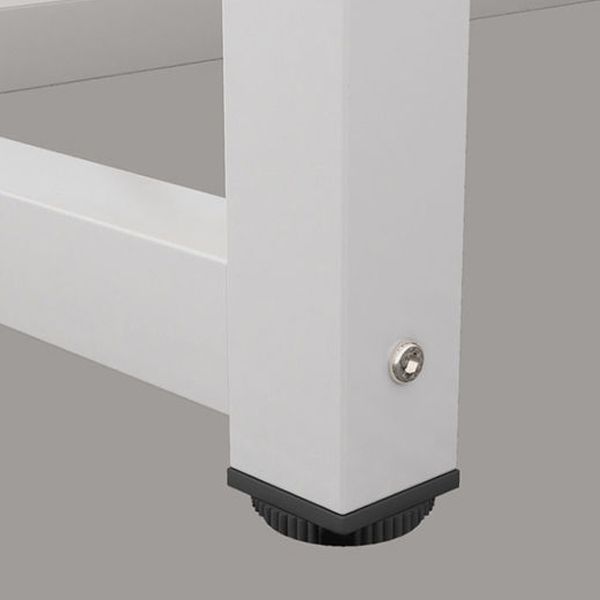 Contemporary Bar Table Rectangle Bar Dining Table with Trestle Base