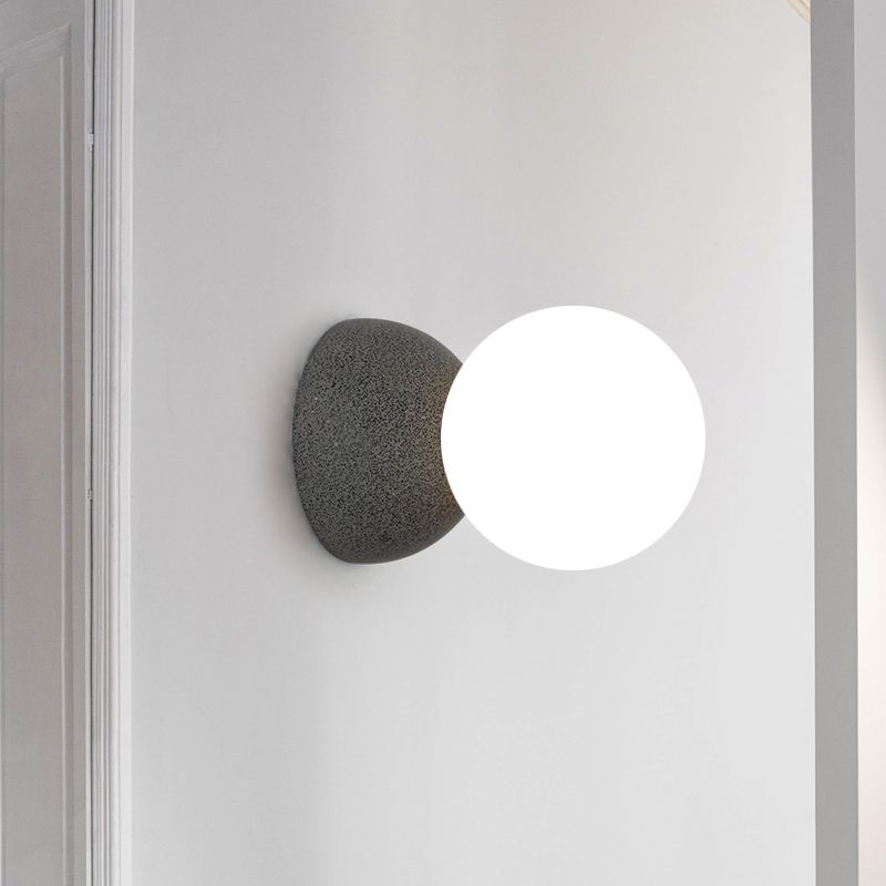 Nordic Style Vanity Lighting Ball Shape Wall Light Fixture for Bathroom