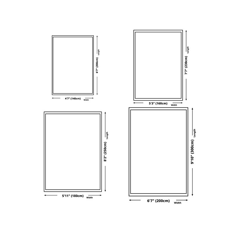 Dark Gray Modern Rug Polyester Pattern Area Rug Stain Resistant Rug for Living Room