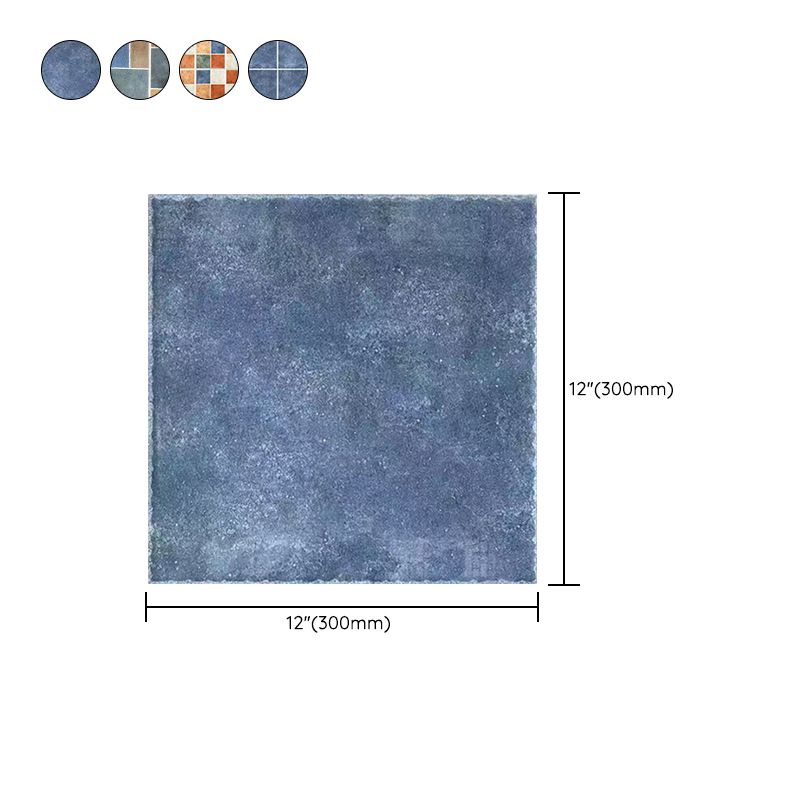 Square Colours Tile Engineered Stone Singular Tile for Kitchen