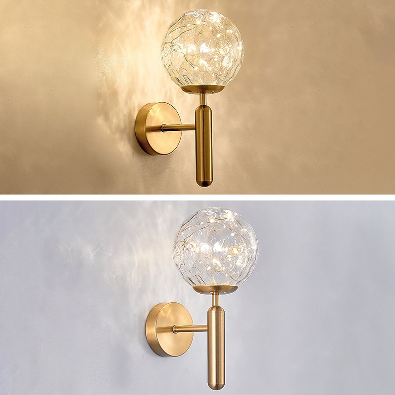 Modern Creative Decorative Wall Lamp with Single LED Light Wall Light for Living Room