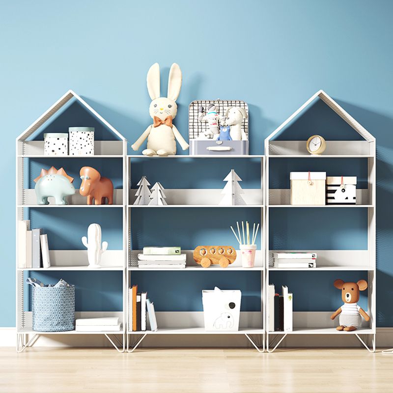 Scandinavian Metal Bookshelf Etagere Shelf Bookcase for Study Room