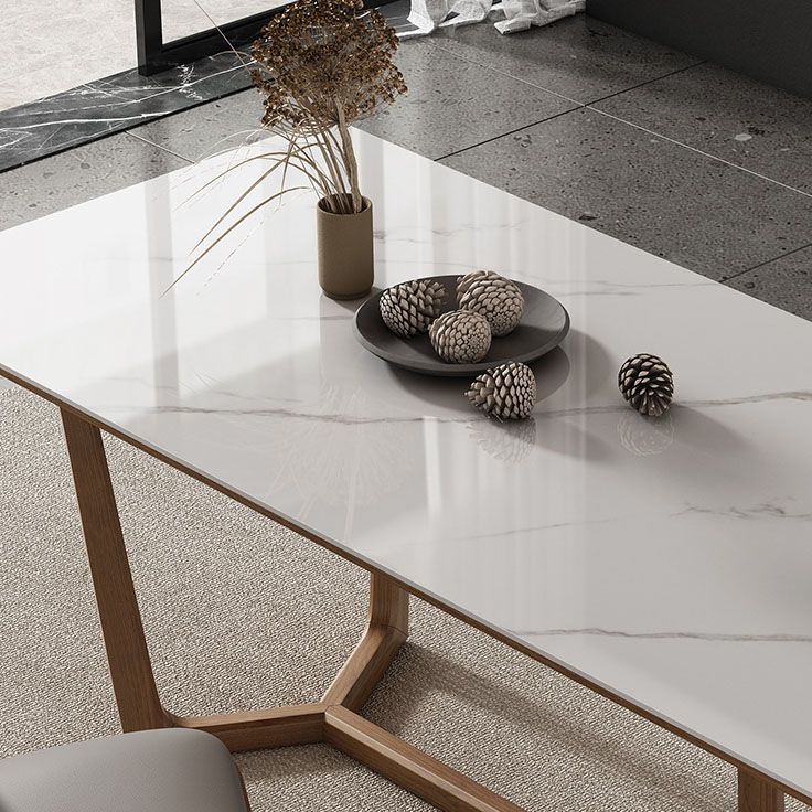 Modern 1/2/3/4/7 Pieces Dining Set Sintered Stone Dining Table Set for Home