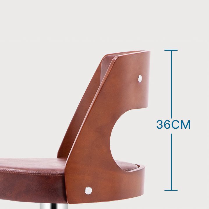 Industrial Style Liftable Bar-stool Metal Counter Bar Stool with Metal Legs for Kitchen