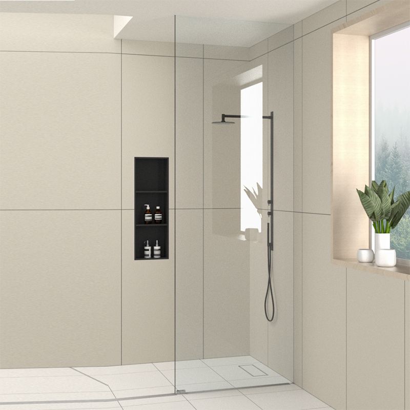 Glass Shower Door Simple One-line Transparent Shower Bath Door