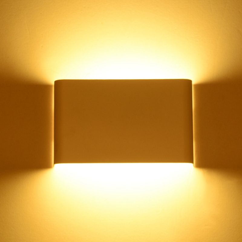 Modern Simplicity Rectangle Wall Sconce Lights Acrylic Wall Sconce Lighting for Bedroom