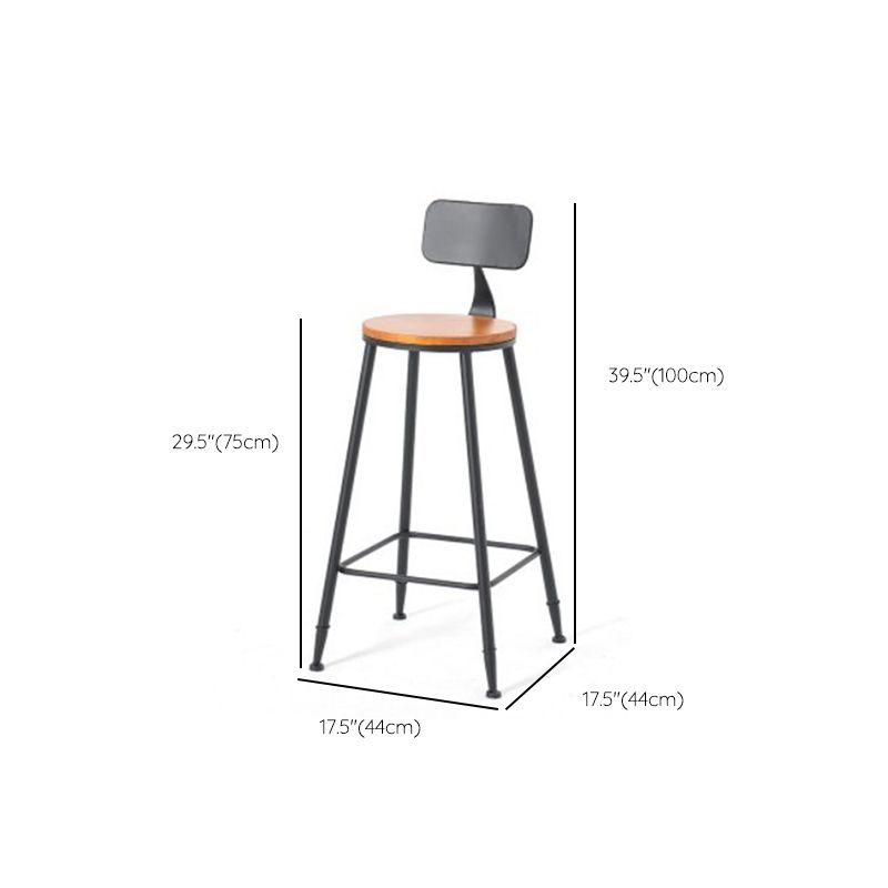 Modern 1/7 Pieces Bar Table Set Rectangle Wood Counter Table with Stools for Cafe