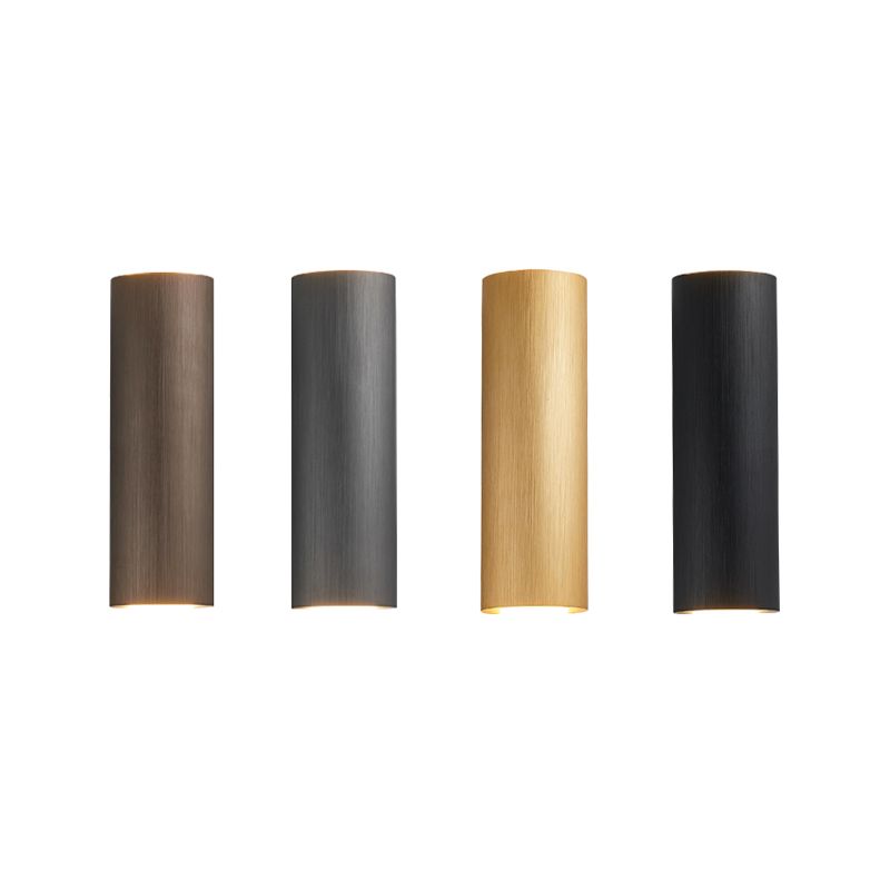 Appliques murales modernes en forme de tube