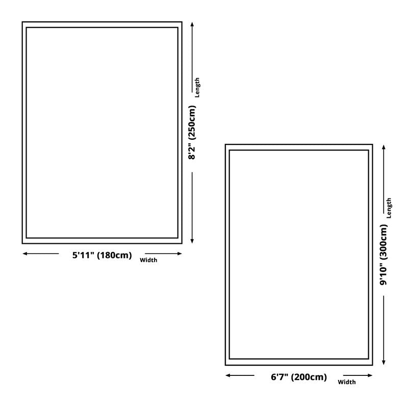 Modern Area Carpet Leisure Contrast Panel Indoor Rug Polyester Rug with Non-Slip Backing