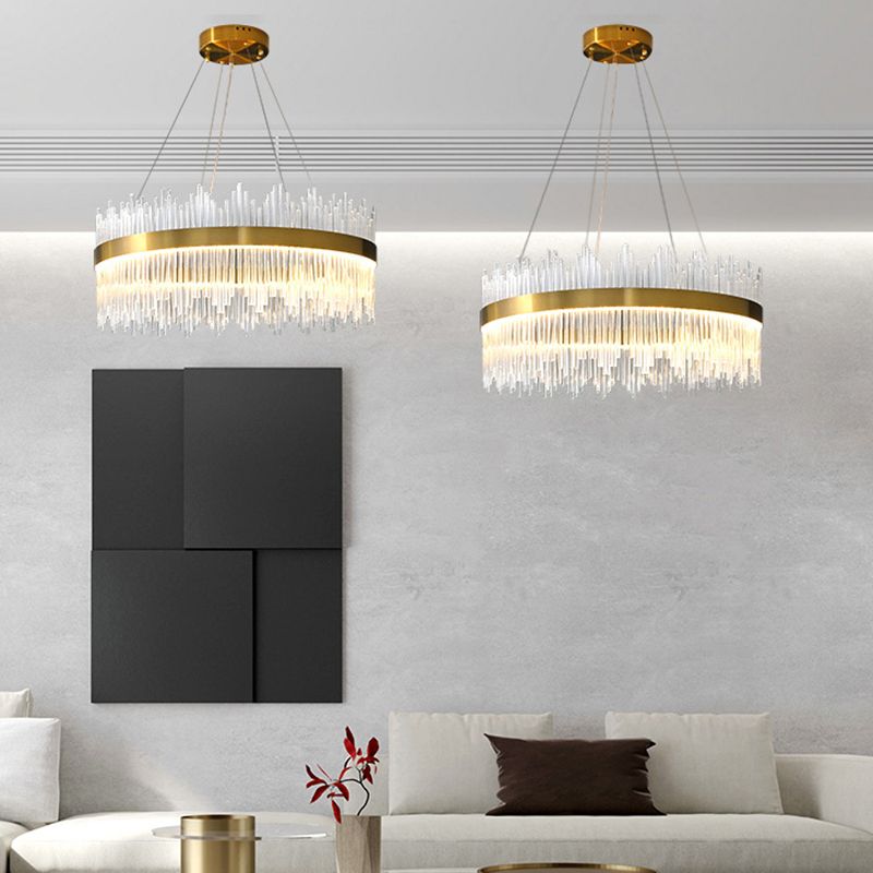 Luz de lujo moderno moderno simple led encogedor led lámpara luz para sala de estar dormitorio de comedor