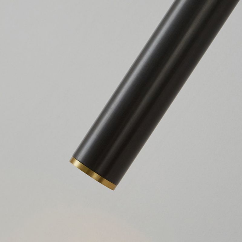 1-Light Cylinder Wall Lights Modern Metal Wall Light Fixture