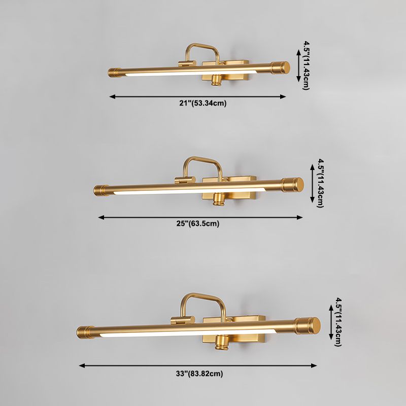 LED Mirror Lamp American Retro Style Bathroom Toilet Washroom Mirror Light Fixture