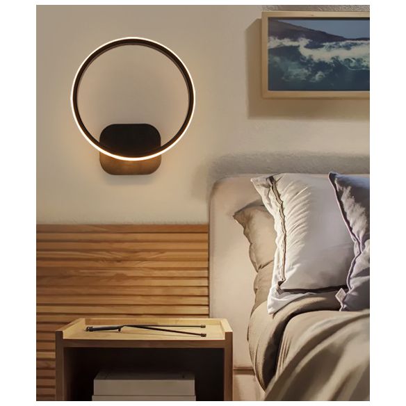 Geometric Semi Flush Mount Light Fixture Contemporary Acrylic Ceiling Mounted Fixture for Hallway