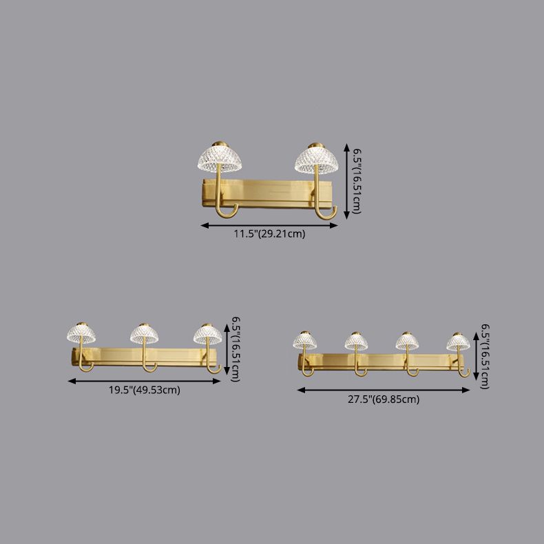 Metall Waschtisch Wandleuchte zeitgenössische bewaffnete Wandlampe für Badezimmer