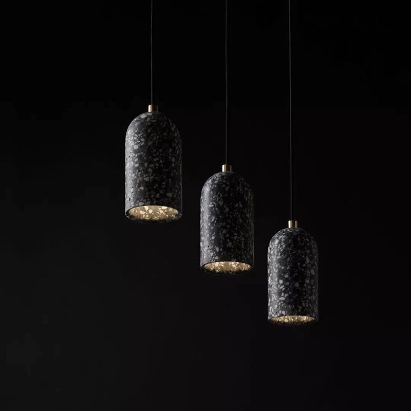 Modern Cement Pendulum Light 1-Light hangend plafondlicht voor eetkamer