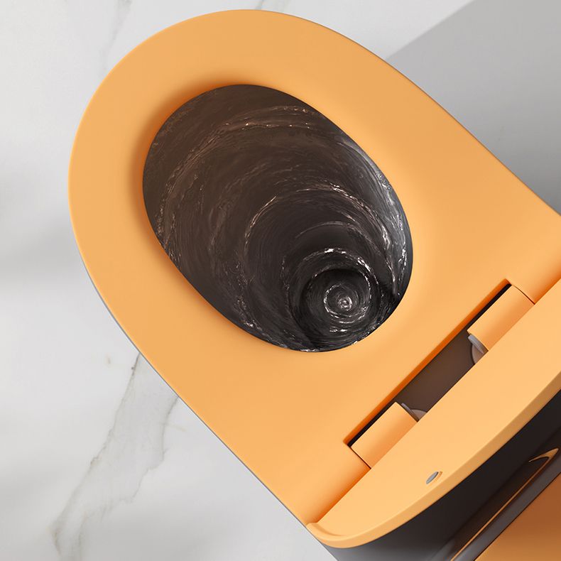 Traditional Floor Mount Toilet Bowl One-Piece Toilet with Slow Close Seat