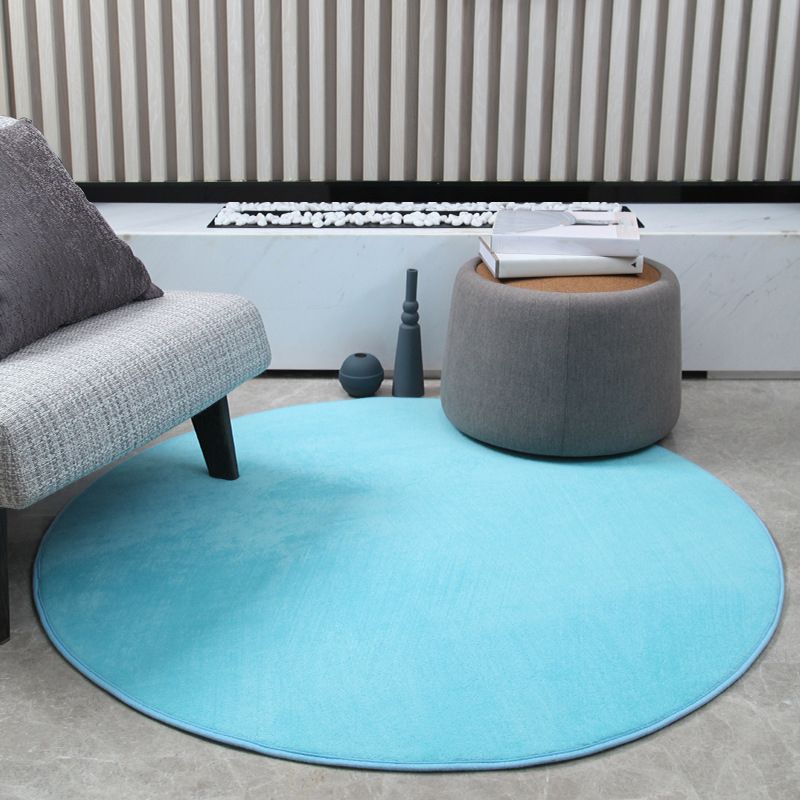 Tapis intérieur moderne Polyester tapis sans glissement lavable pour le salon