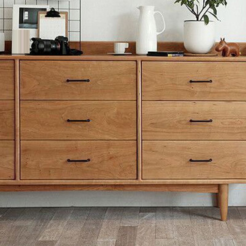 Traditional Storage Chest Dresser Solid Wood Dresser with Drawers