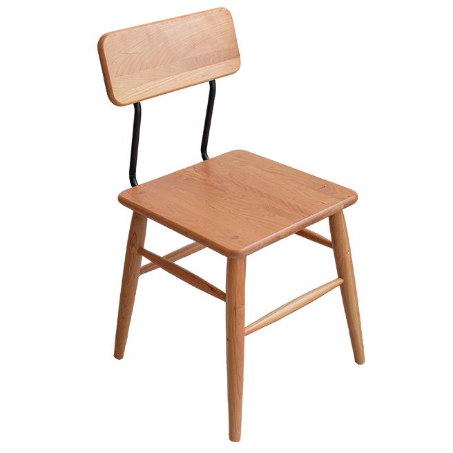 Modern 1/4/5/6 Pieces Dining Set Rectangle Cherry Wood Dining Table for Dining Room