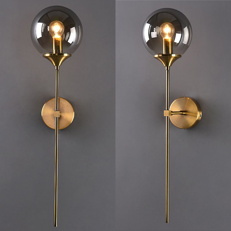Noordse ballonvorm wandlamp Creatieve metalen wandverlichting voor bed